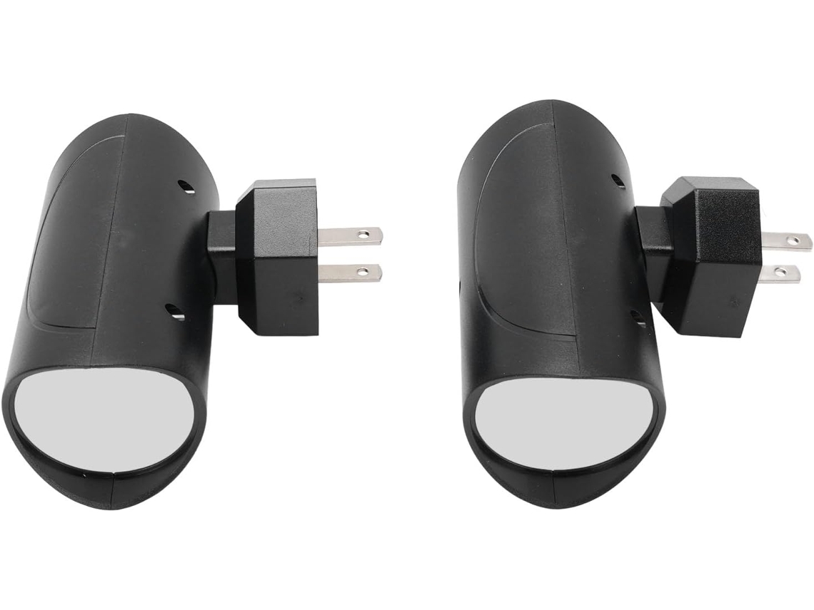 Conjunto De 2 Apliques Parede Modernos Com Luz Noturna, Que Acendem Ao