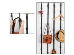 Cabide de porta para roupas, suporte para casacos e bonés | S/MARCA
