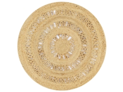 Area Rug, Area Rugs Vidaxl Marrom Juta (90 Cm)