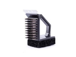 Limpador de Churrasco WT-33 Compacto Inclui Escova, Espátula e Esfregão