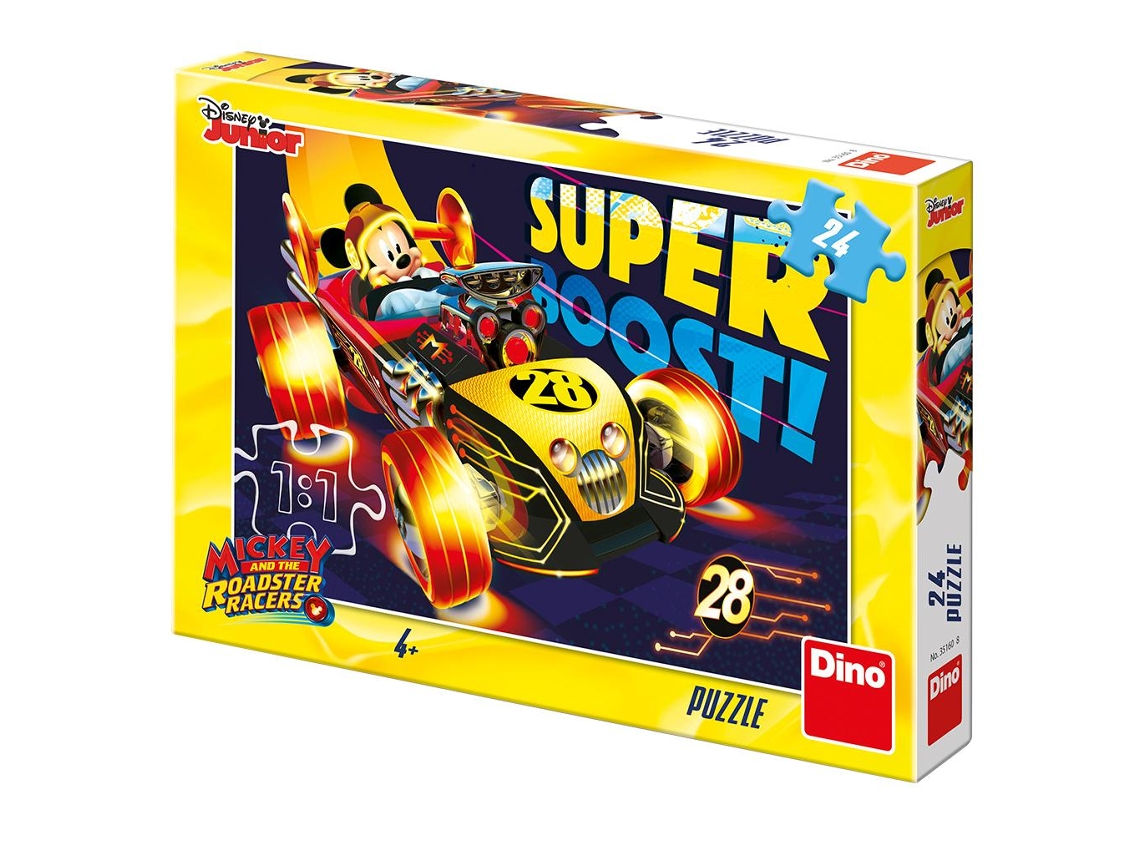 Puzzle 24 Pcs Mickey &amp; Superpilotos Disney Junior DINO