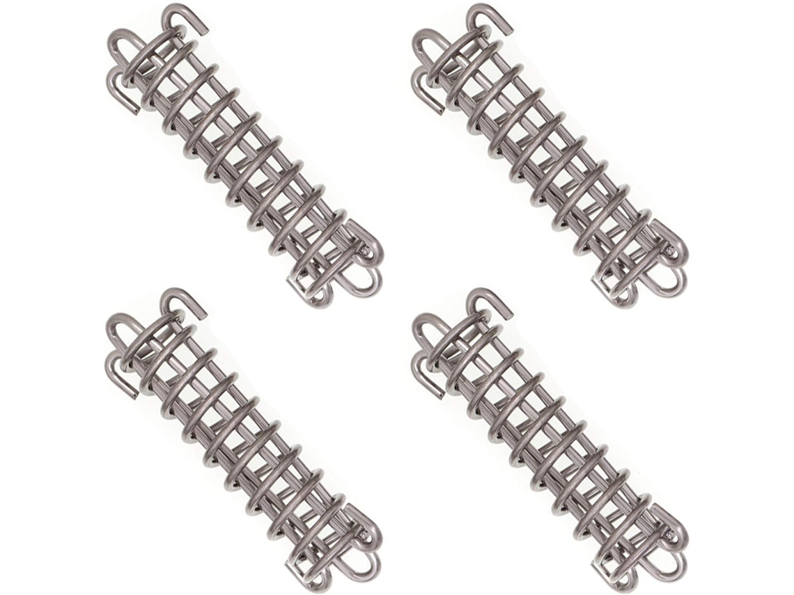 Conjunto de 8 Presilhas de Aço para Bandeiras AQUAFORGE