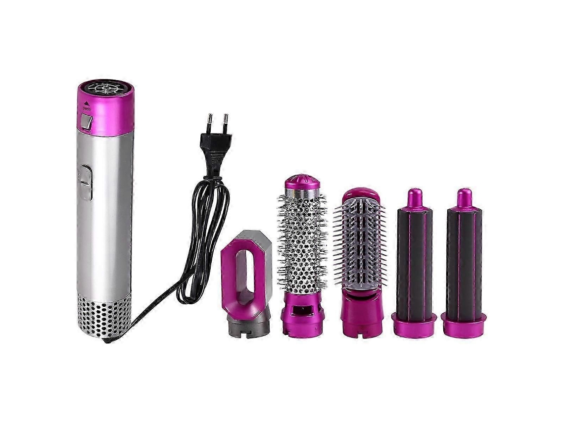 5 em 1 Multi Secador de Cabelo Modelador Modelador de Ar para Cabelo Multi Modelador de Cabelo Ondulação Seca Reta Plugue Ue TAISHENGDA