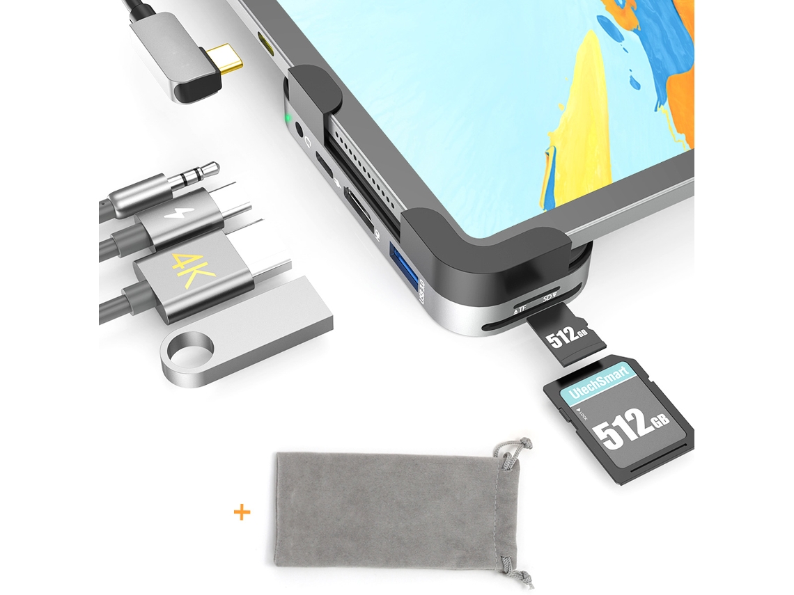 Dodocool Usb Hub Para Ipad Cinza