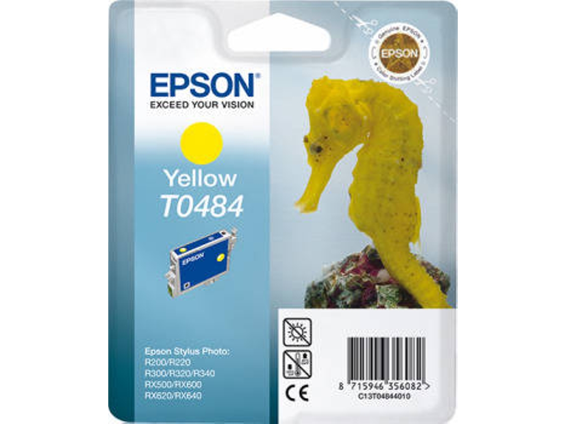 Tinteiro EPSON T0484 Amarelo (C13T048440LB)