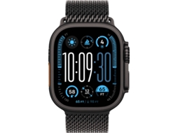 Bracelete APPLE Watch 49mm Black Titanium Milanese Loop - Small