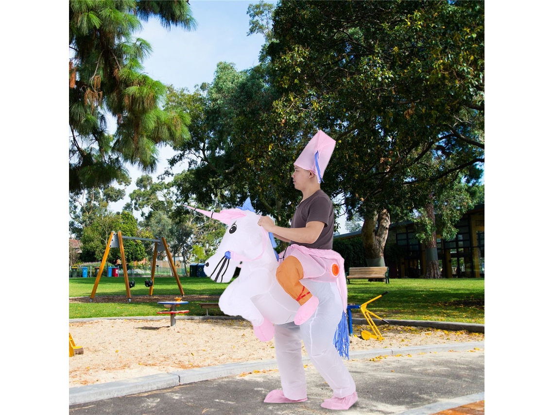Fantasia Inflável Pegasus Para Festa Halloween Traje