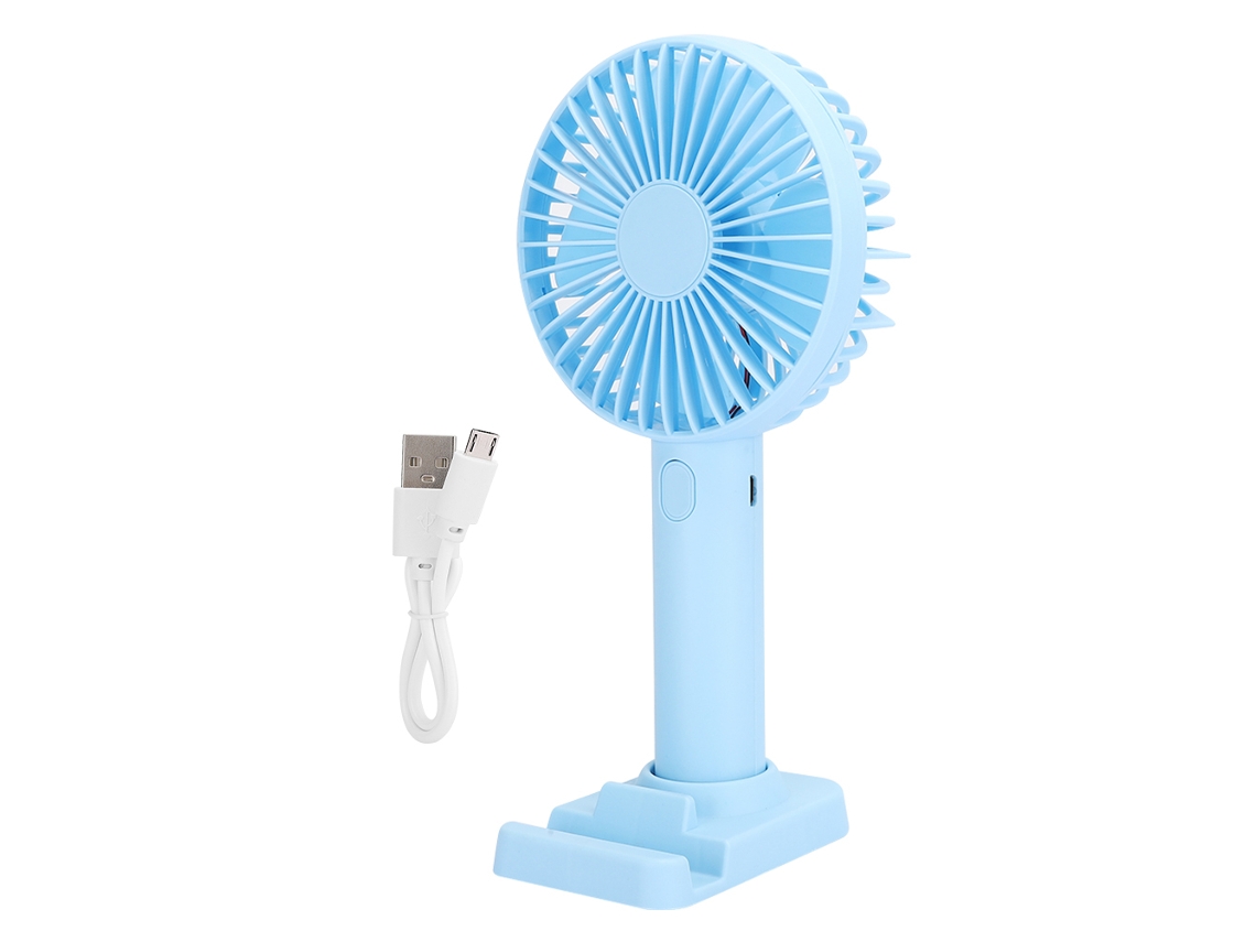 Pequeno Ventilador Suporte para Telefone Ventilador Banana Portátil Ao Ar Livre EOOCOO (recarregável, Ajuste de Três Velocidades)
