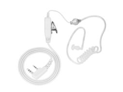 Fone De Ouvido Universal 2 Pinos Para Rádio Walkie-talkie Com Conector K-aquaforge