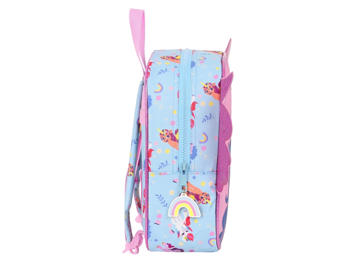 Mochila Escolar My Little Pony Wild & free 26 x 34 x 11 cm Azul