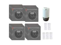 Kit De Sacos Para Armazenamento Filamentos Com Bomba Vácuo Elétrica, 20 Unidades Selados A À Prova Luz Filamento 3d 5 Clipes