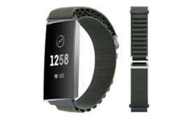Bracelete Alpine G-Hook Ajustável Fitbit by Google Charge 4 Verde