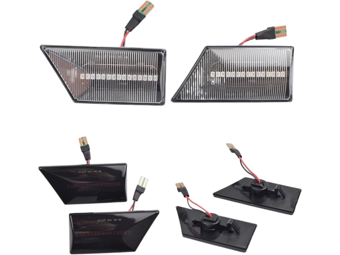 Piscas De Led Sequenciais, Piscas Laterais E Dinâmicos Para Opel Vectra C Signum 2003 2004 2005 2006 2007 2008 2 Unidades