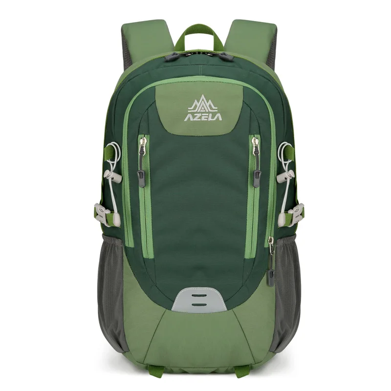(a1325 - Verde Escuro) Mochila Unissex Para Caminhadas Ao Ar Livre, Mochila De Viagem Impermeável Em Nylon