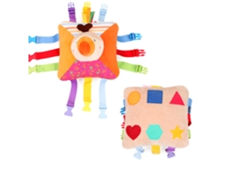 Brinquedo De Pelúcia Animal Com Fivela De Liberação, Brinquedo Educativo De Desenhos Animados