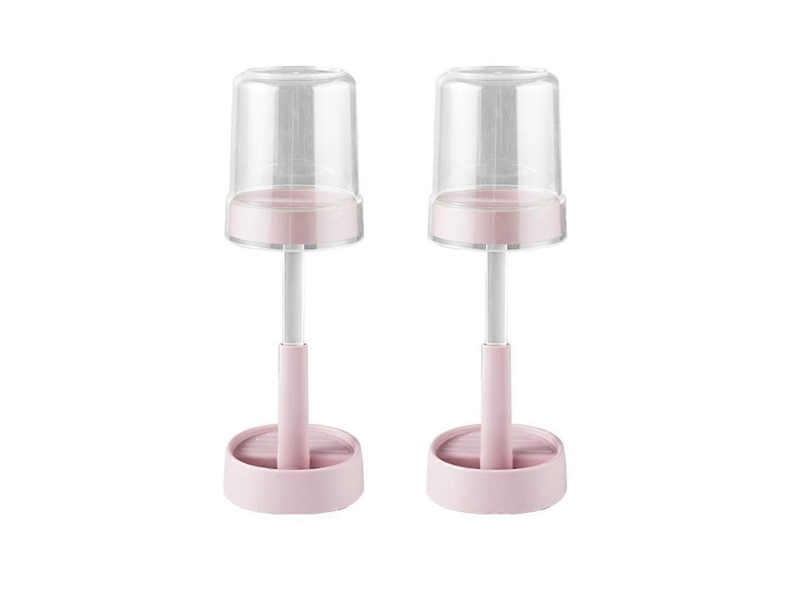 Suporte Para Escova De Dentes Com Tampa, Compatível Com Escovas De Dentes Elétricas E Convencionais.