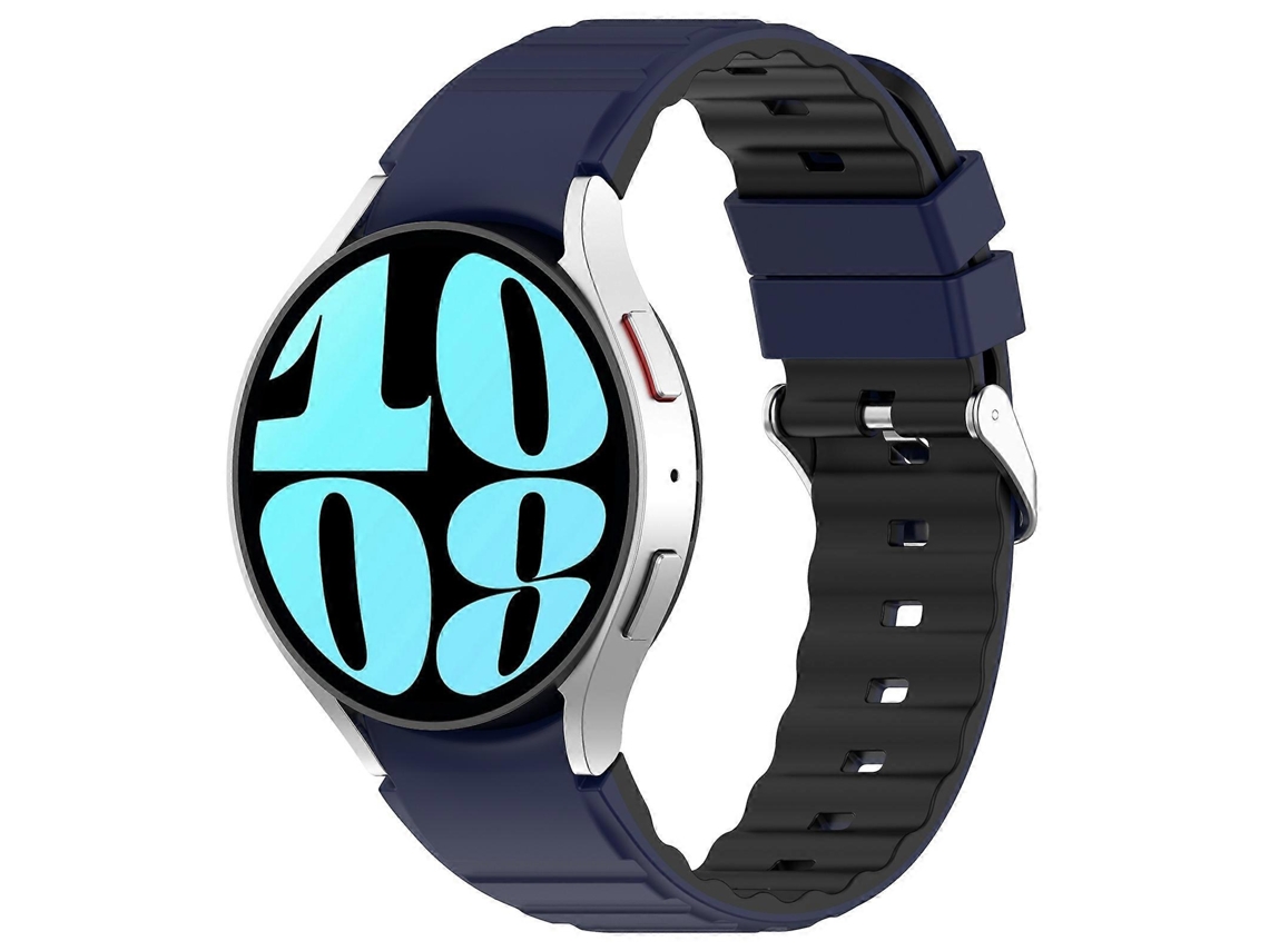 Pulseira De Silicone Horizontal Bicolor