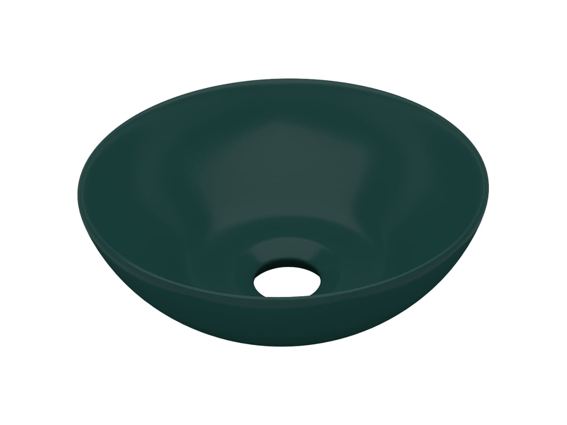 Bathroom Sink, Bathroom Sinks Vidaxl Verde Cerâmica (n/a)