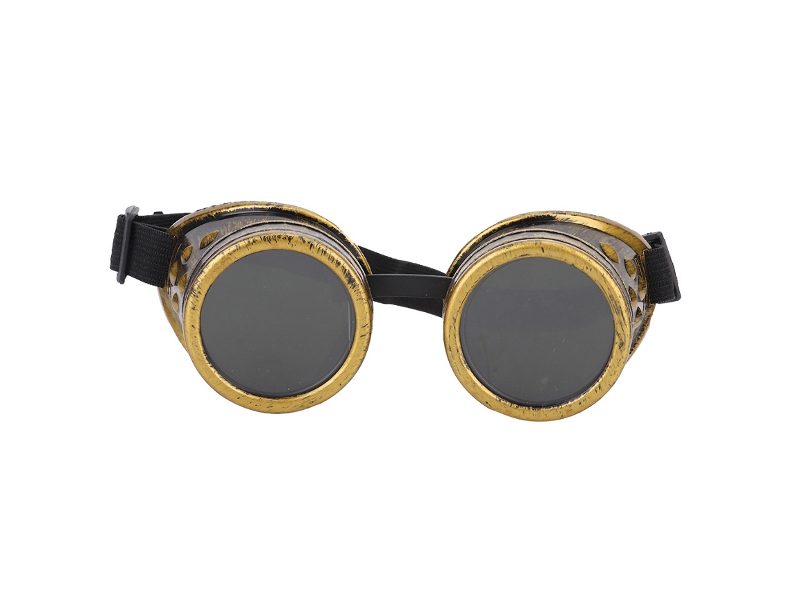 Óculos Steampunk Vintage Estilo Bronze Com Design Único Da Laxiscreed