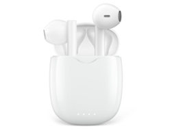 Auriculares In Ear True Wireless Bluetooth Com Cancelamento De Ruído Branco