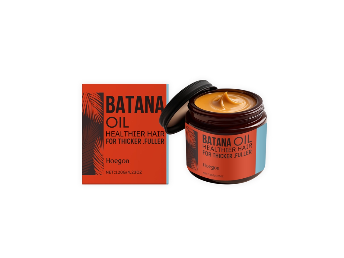 Óleo Capilar Hoegoa Batana com LAXISCREED Hidratação, Brilho e Fortalecimento Natural