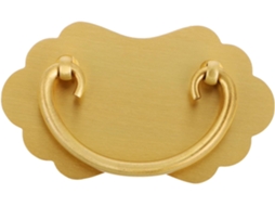 Puxador De Gaveta Antigo Em Latão Estilo Vintage Para Cômoda, Armário E Guarda Roupa, Com Parafusos