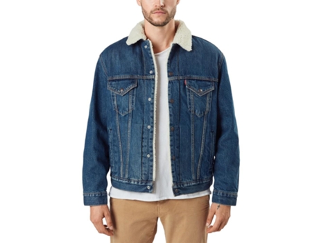 Levi's Casaco de ganga, com forro em sherpa, Type 3