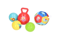 Pelota Sensorial Para Bebé Com Texturas Suaves, Colorida E Interactiva - Brinquedo Infantil