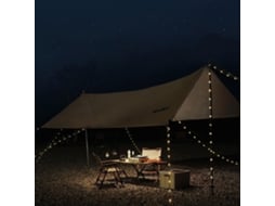 2m (caixa De Bateria) - Nextool 2m Luzes De Corda Para Decoração De Acampamento Ao Ar Livre Luzes Decorativas De Acampamento Luzes De Corda Led Tenda