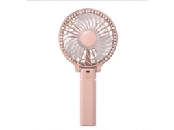 Ventilador Portátil Usb De Mão, 3 Velocidades, Dobrável Em 180°, Mini Ventilador Elétrico Pessoal Com Bateria Recarregável De 2000mah