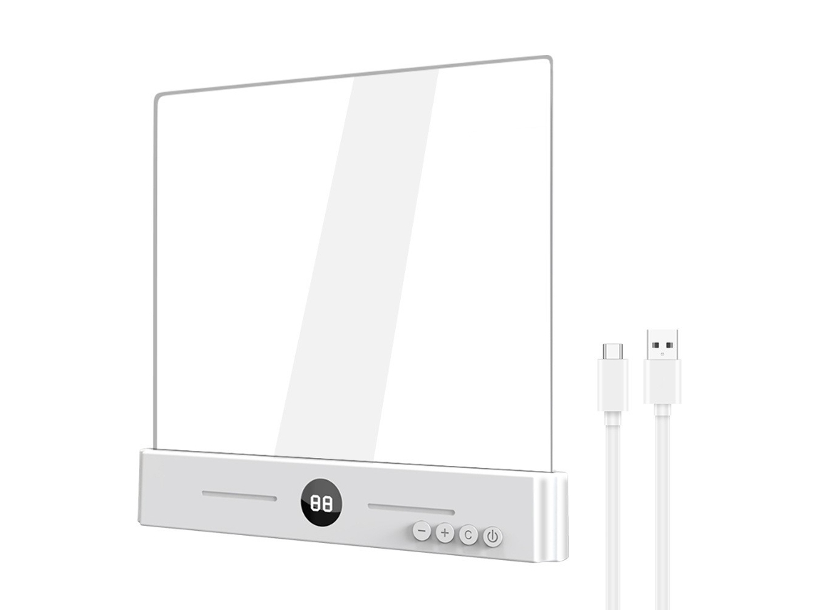 Luz Led Subaquática, Em Acrílico, Temporizador, 3 Cores, Para Ambientes Húmidos E Uso Decorativo