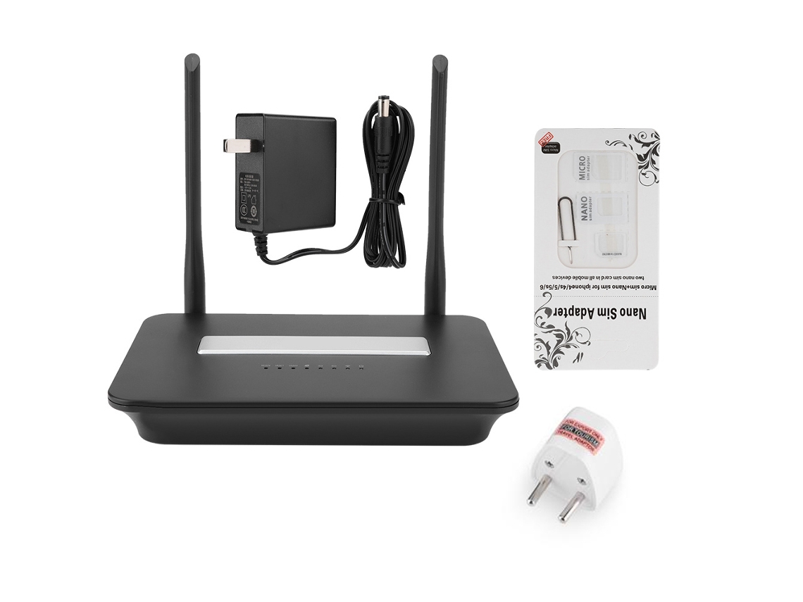 Roteador Wifi Sem Fio (velocidade De Transmissão De 300mbps, Suporte À Rede Lte Fdd De Três Redes) Todo Em Chinês