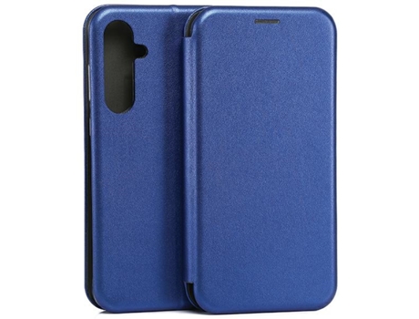 Capa para Samsung Galaxy A35 BELINE Pele Sintética Magnética Azul