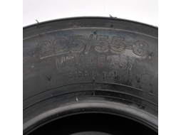 Pneu 18x9.5 8 225/55 8 Liso F10MOBILITY