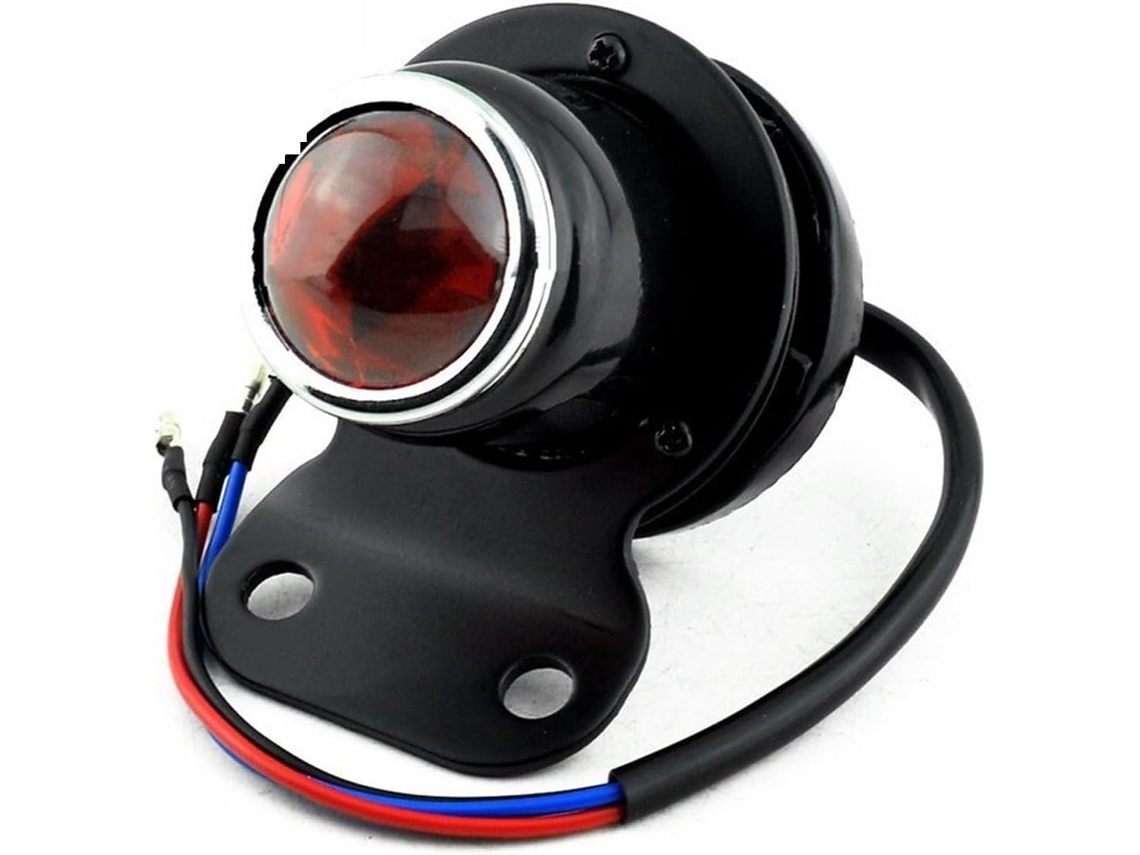 Lanterna Traseira para Motocicleta Lohfgtar Adequada Harley Chopper Bobber Softail Fácil Instalação: