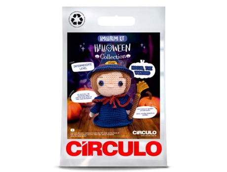 Kit De Crochet Circulo Amigurumi Halloween Collection Bruxa Ci476331 2/848615