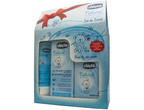 Cabelo do corpo  Conjunto de sensações naturais Gel banho, creme, água perfumada