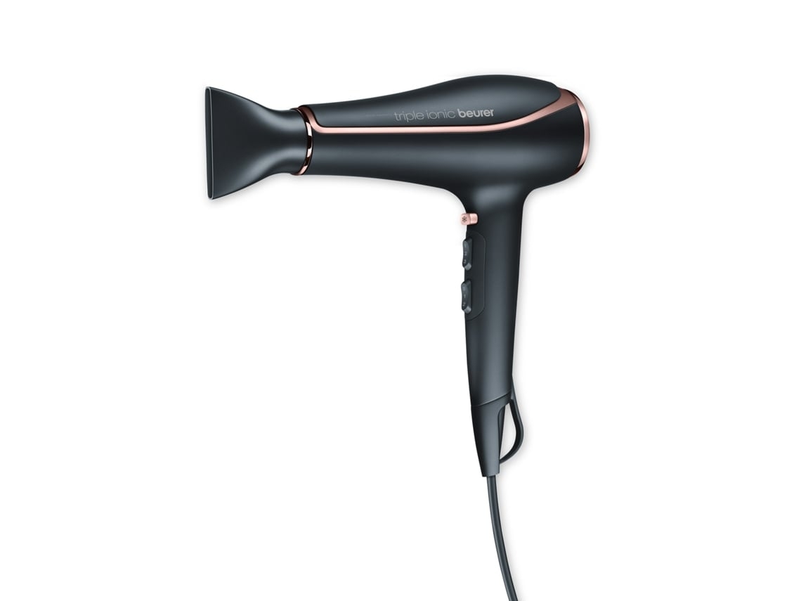 Secador de Cabelo BEURER Hc80 (Outlet Caixa Aberta - 2200 W - 3 Níveis de temperatura)
