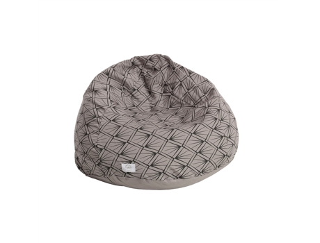 Pufe Pure Muslin Grey Lines MARKLAND