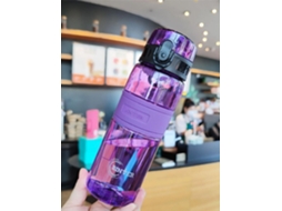 (roxo) Garrafa De Água Esportiva Portátil À Prova De Vazamentos De 500 Ml Com Filtro Para Chá, Transparente