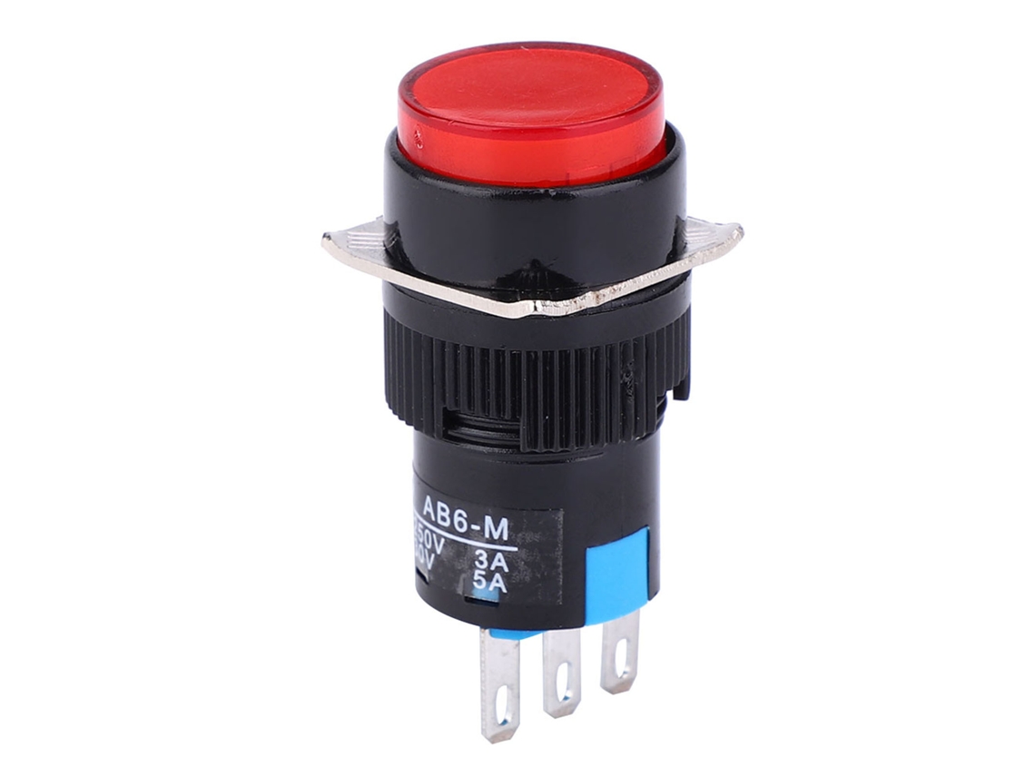 Interruptor Push Button Ac 3a Dc 30v 5a