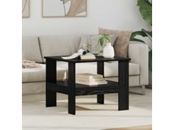 Vidaxl Mesa De Centro Carvalho Preto 57 X 55 X 45 Cm