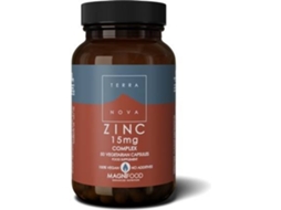 Suplemento Alimentar TERRANOVA Zinco Complex (50 cápsulas de 15mg)