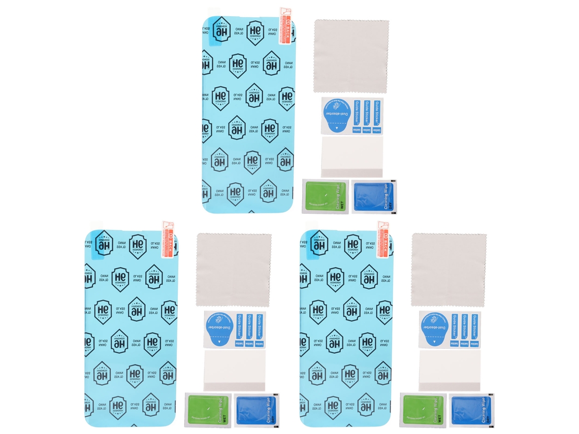 Protetor de Tela para iPhone 14 Pro Max resistente a explosões e arranhões, material PET Nano 9H EOOCOO