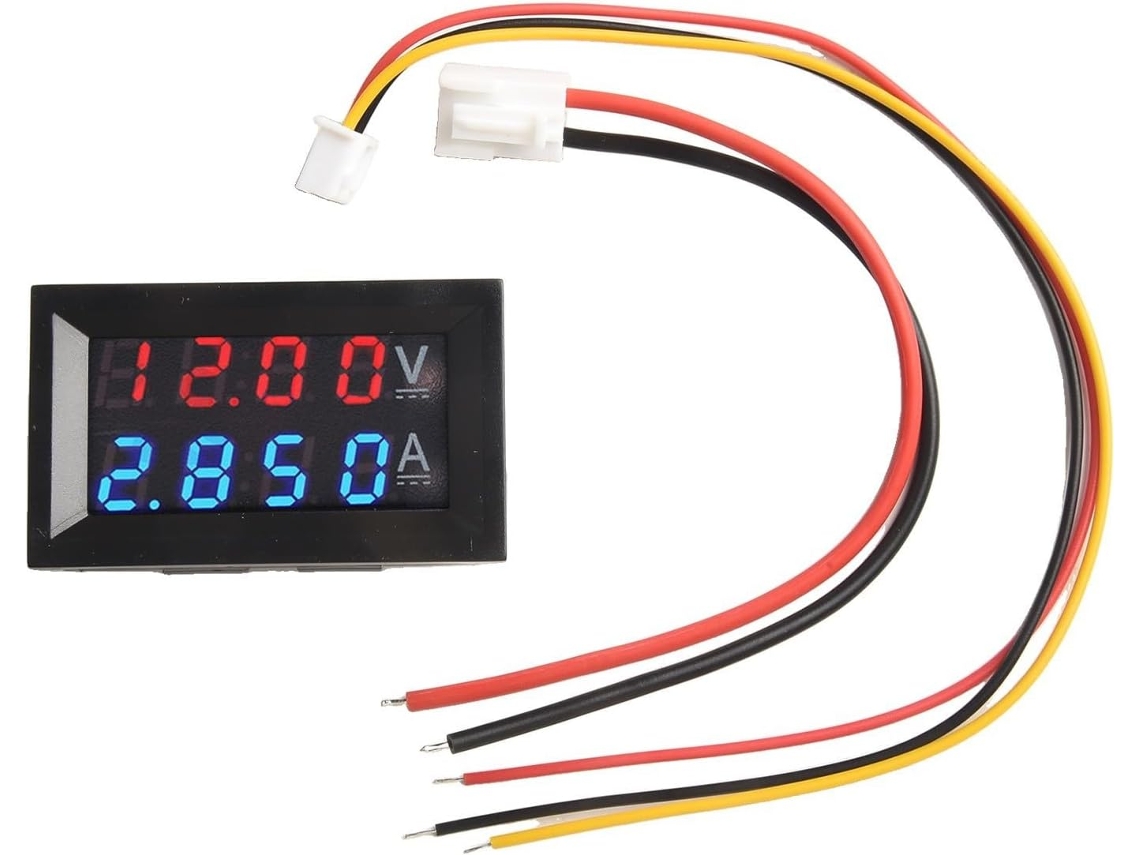 Voltímetro E Amperímetro Cc 0-100v 10a