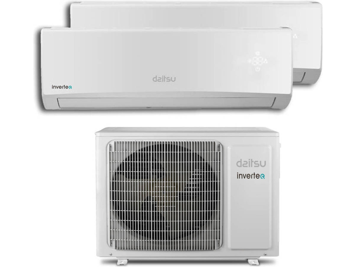 Ar Condicionado DAITSU ASD912U11I-DN (Outlet Grade A - 18+18 m² - 9000+9000 BTU - Branco)