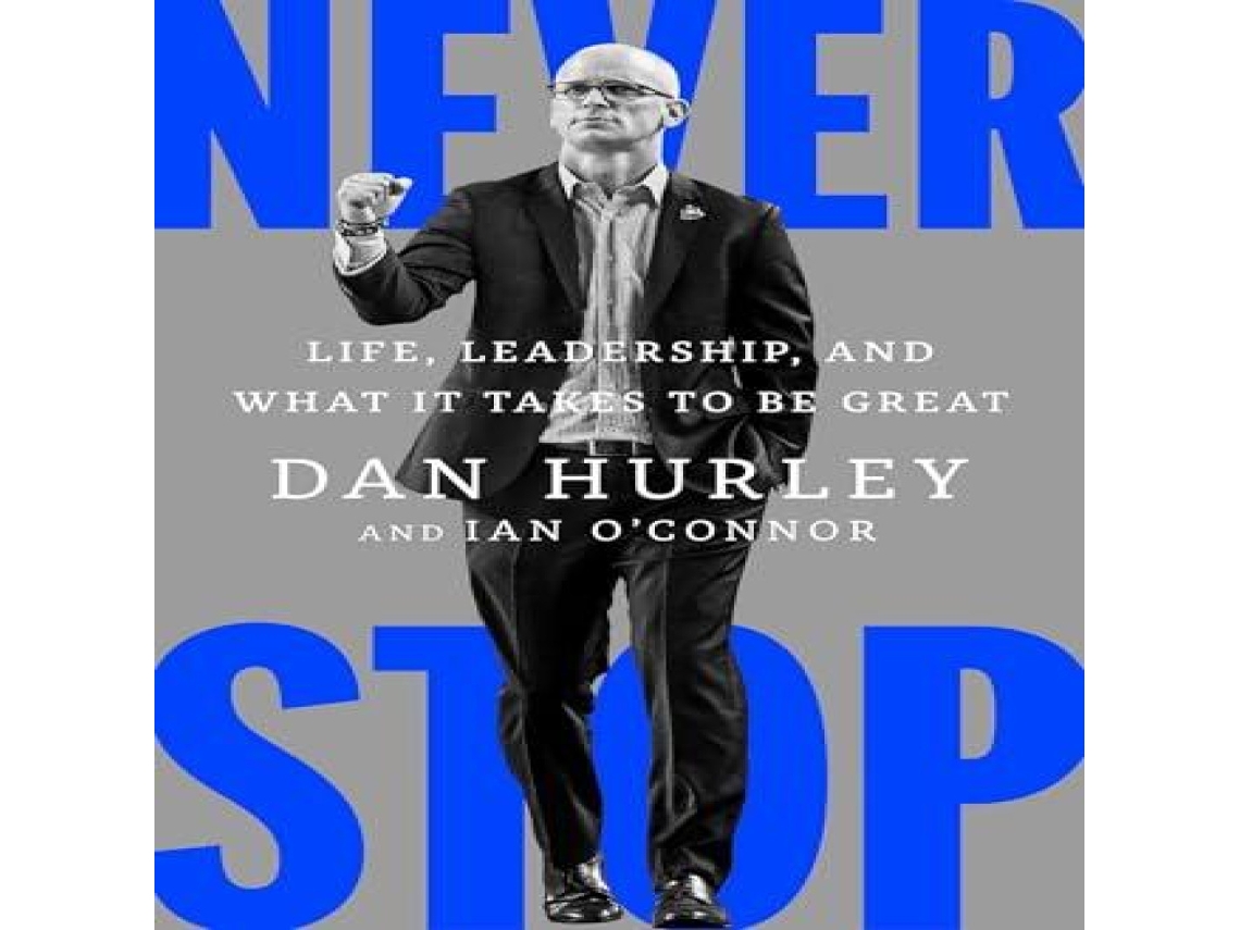 Livro Never Stop de Ian O'Connor (Inglês)