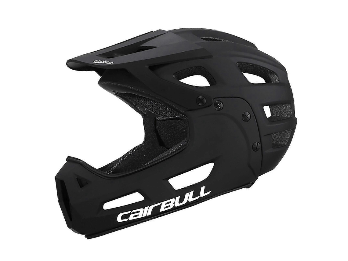 Capacete de Bicicleta Facial Completo Adulto Ciclismo com Protetor de Queixo Destacável e Viseira para Mountain Bike TAISHENGDA