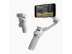 Cinzadji Osmo Mobile Se Estabilizador Gimbal 3 Eixos Dobrável Fixação Magnética Liberação Rápida Rastreamento 5.0 Smartphone