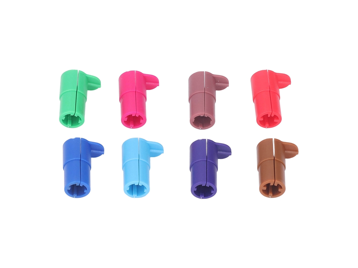Conjunto de 8 adaptadores de caneta em plástico ABS para substituição na máquina de corte Cricut.